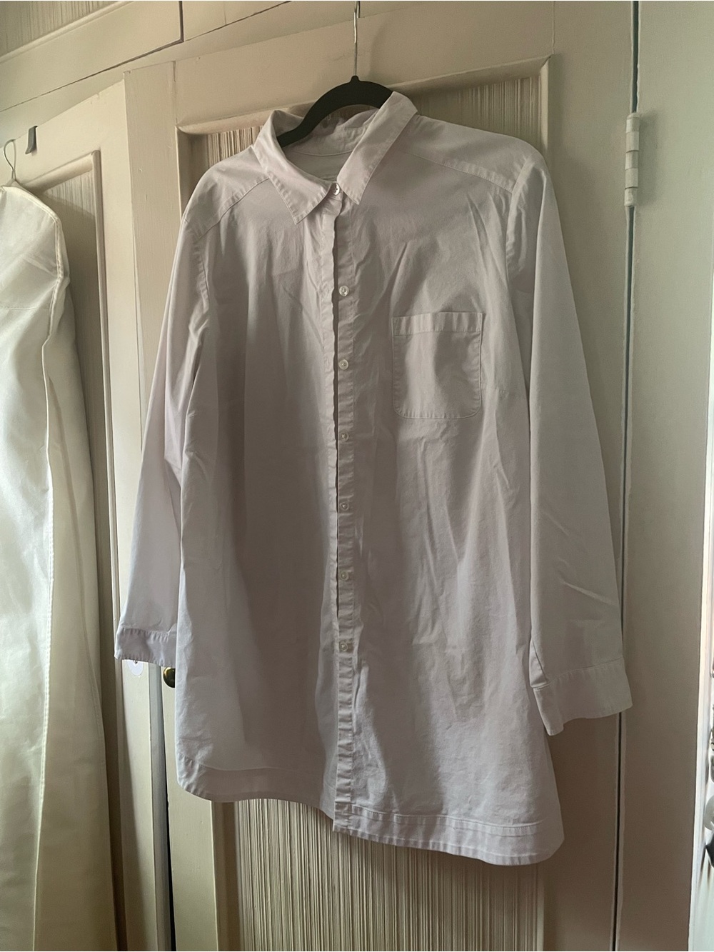 J. Jill White Button-Front Women's Tunic Shirt